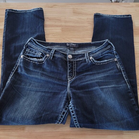 Silver Jeans ~ Size 14 x 33 - Picture 4 of 8